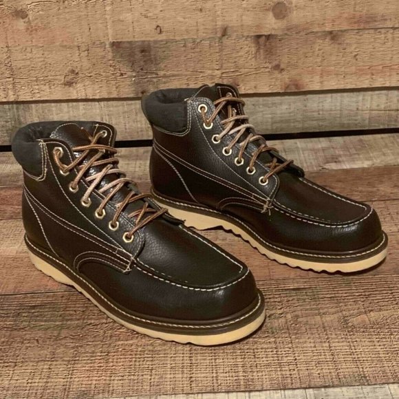 Ramrods Mens Ankle Boots Chocolate Brown Sz 11 - Picture 3 of 8